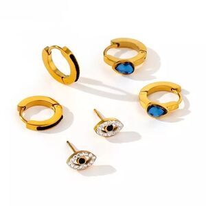 Set of 3 pair of earrings